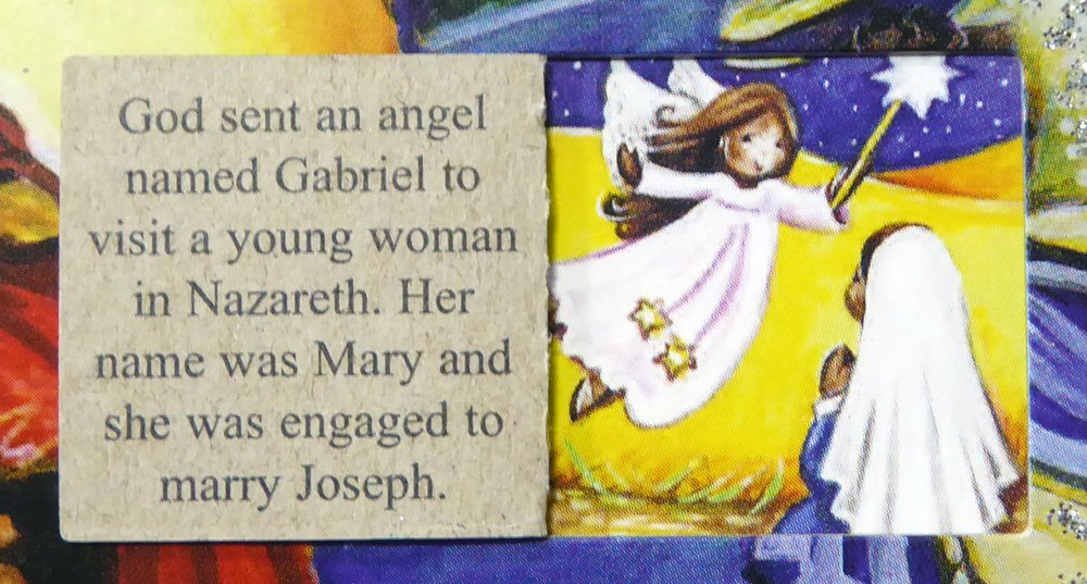 A King for All Advent Calendar (Countdown to Christmas) with Nativity Story by Vermont Christmas Company